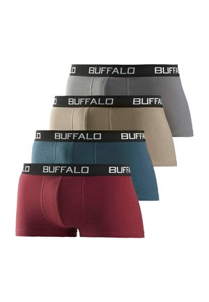 HIPSTER BEQUEM MODE 4ER PACK - Trunks - bordeaux petrol khaki grau