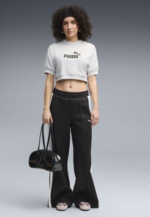 Puma, ESSENTIALS ELEVATED NO. 1 LOGO RELAXED SWEATSHIRT - T-Shirt print - white glow heather