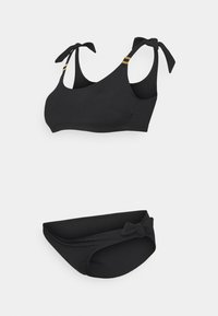 Cache Coeur - PORTO VECCHIO SET - Bikini - black Thumbnail Image 1