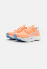 Puma VELOCITY NITRO 3  - Zapatillas running asfalto - neon citrus/silver/silver mist