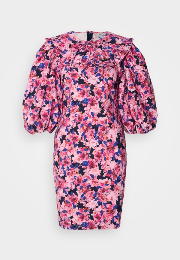 ROU - Jersey dress - fuchsia purple3