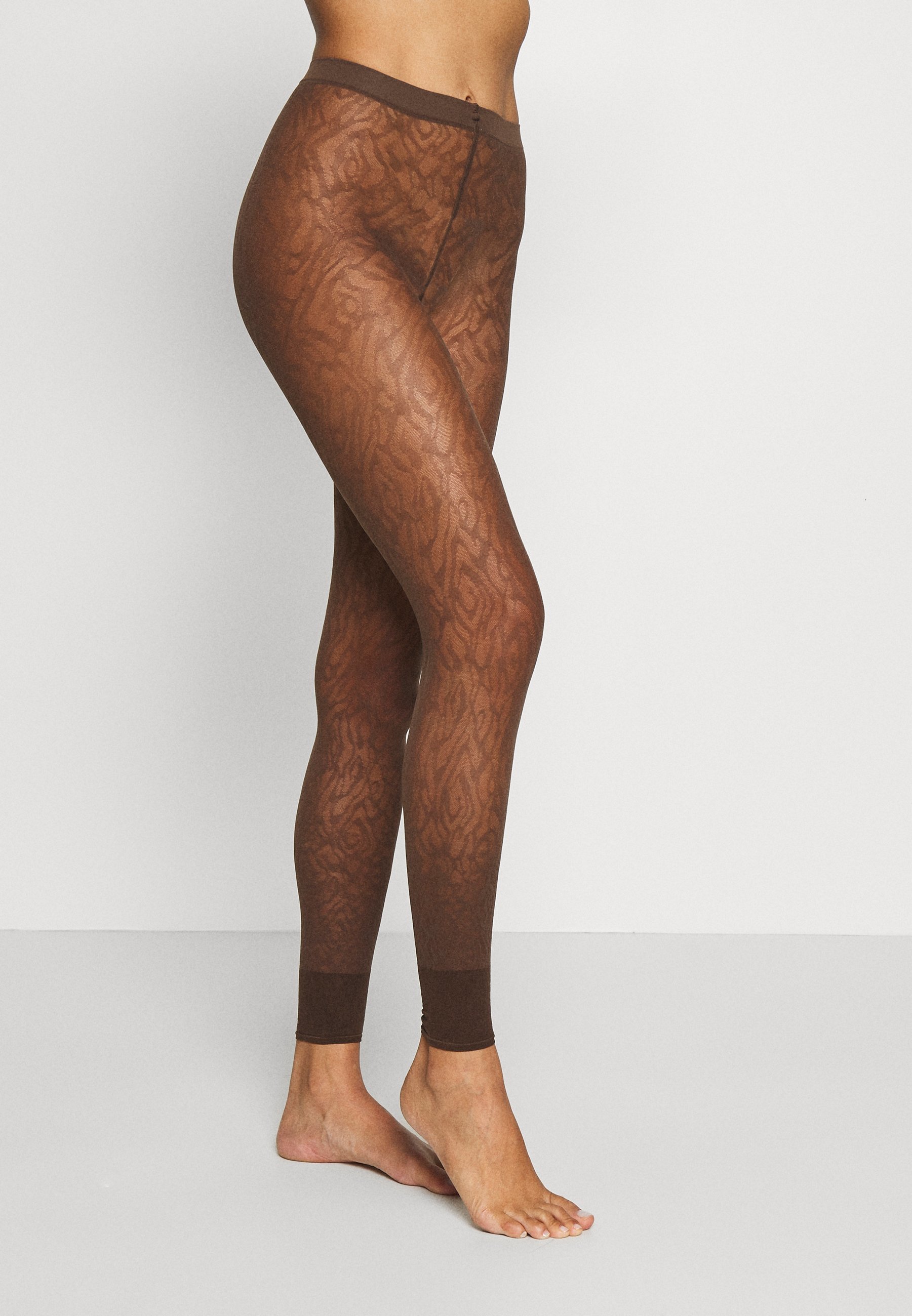 Women FALKE ZEBRA 20 DENIER LEGGINGS TRANSPARENT FEIN BRAUN - Leggings - Stockings Women FALKE ZEBRA 20 DENIER LEGGINGS TRANSPARENT FEIN BRAUN - Leggings - Stockings