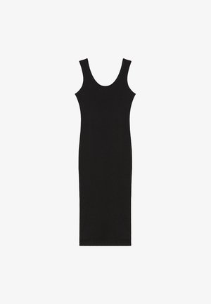 INSIDE, VESTIDO MIDI AJUSTADO - Vestido de tubo - black