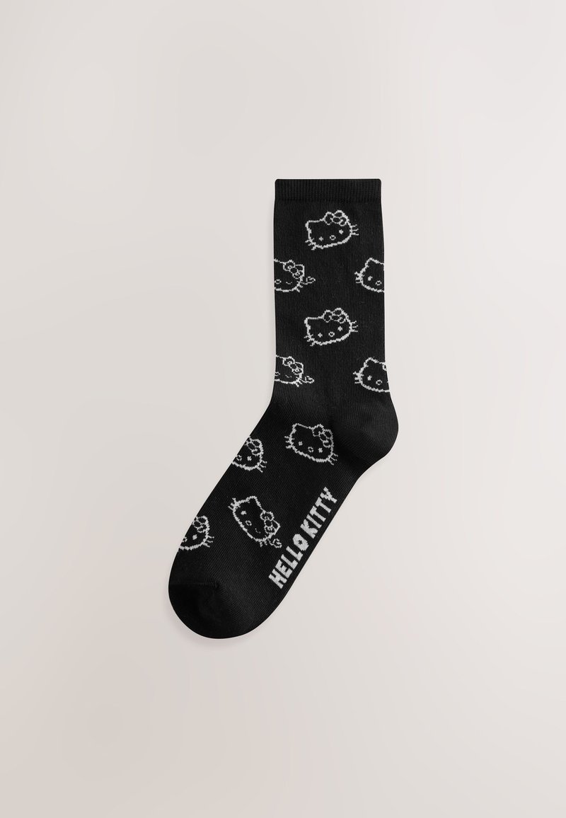Lot De 4 Chaussettes Hello Kitty Antidérapantes Pour Enfant - Semelle Caoutchouc Picots - Coton Respirant - Taille Mixte, âge 2-10 Ans