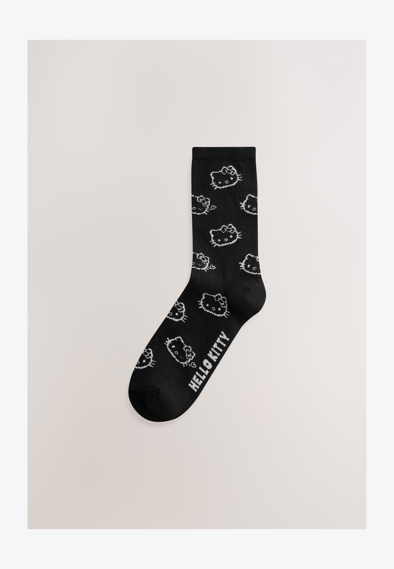 Lot De 4 Chaussettes Hello Kitty Antidérapantes Pour Enfant - Semelle Caoutchouc Picots - Coton Respirant - Taille Mixte, âge 2-10 Ans