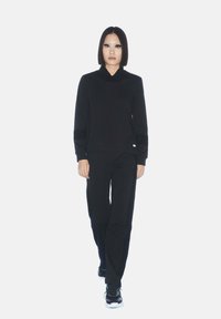 Freddy COLLO A COSTE E  TRICOT A TRECCE - Sudadera - black