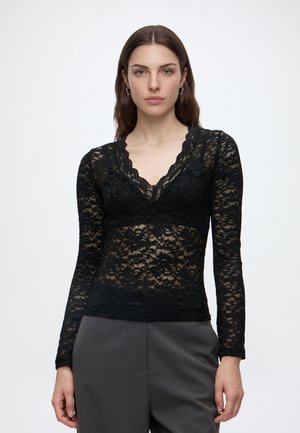 Vero Moda, VMFIE - T-shirt à manches longues - black