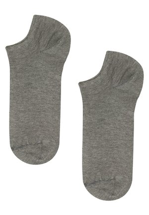 UNISEX - Sokletter - mittelgrau meliert