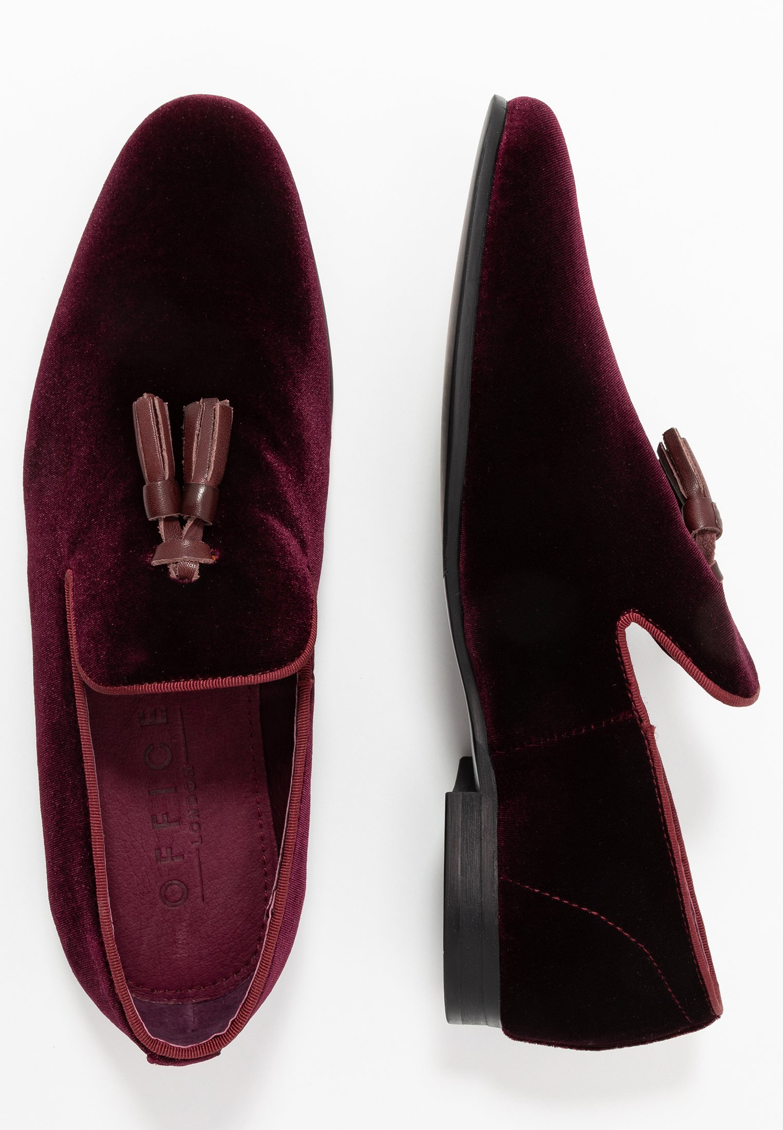 Office IMPERIAL Slippers burgandy Zalando.no Walk London RAPHAEL Pensko tanburgundy Zalando.no