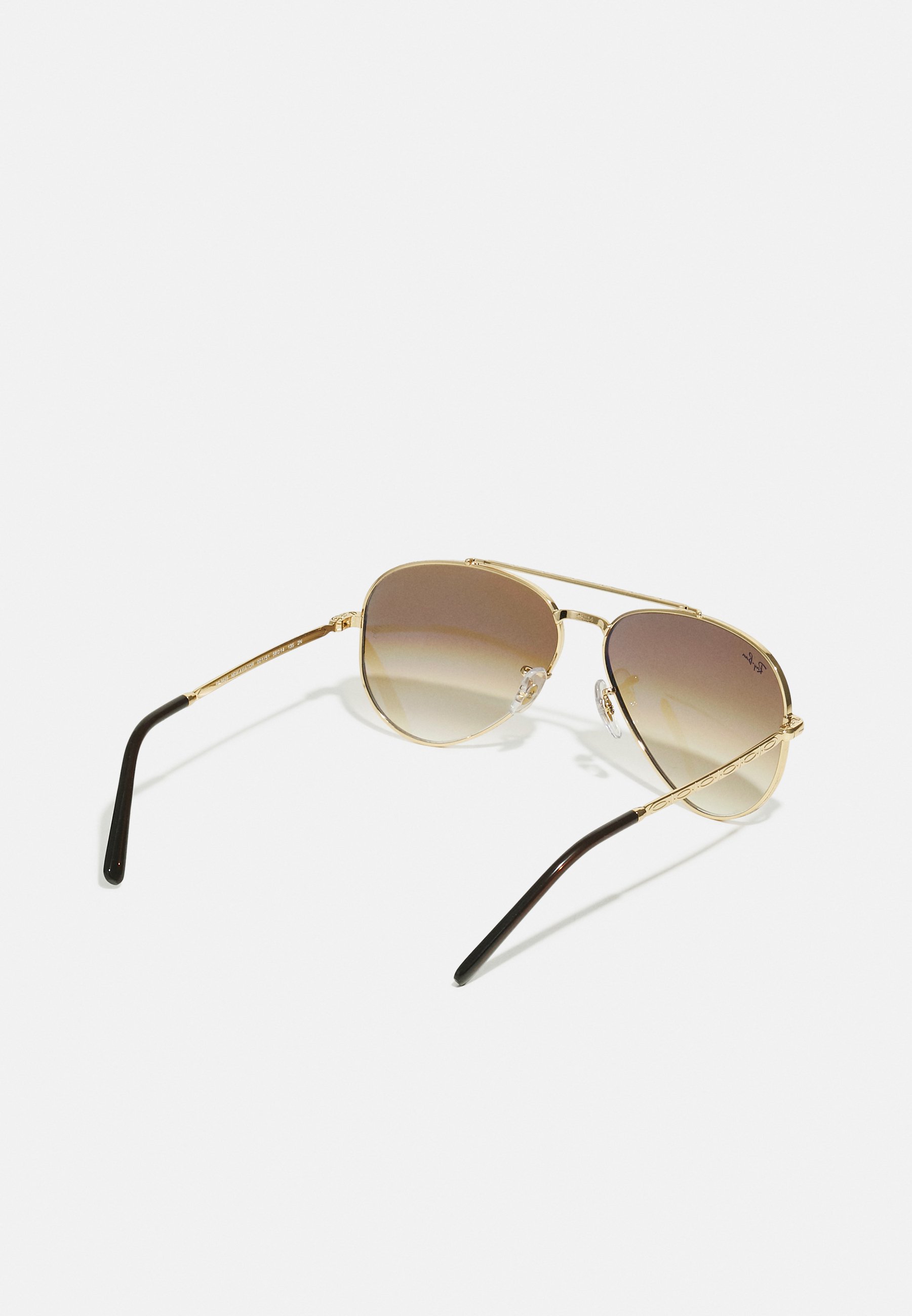 Ray-Ban NEW AVIATOR UNISEX - Sunglasses - gold-coloured - Zalando