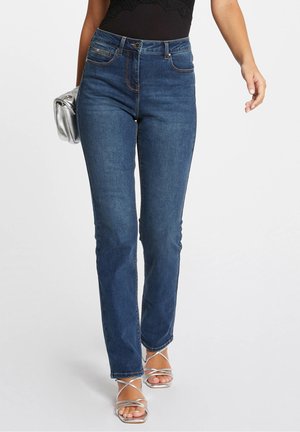 Jeans Straight Leg - blue denim