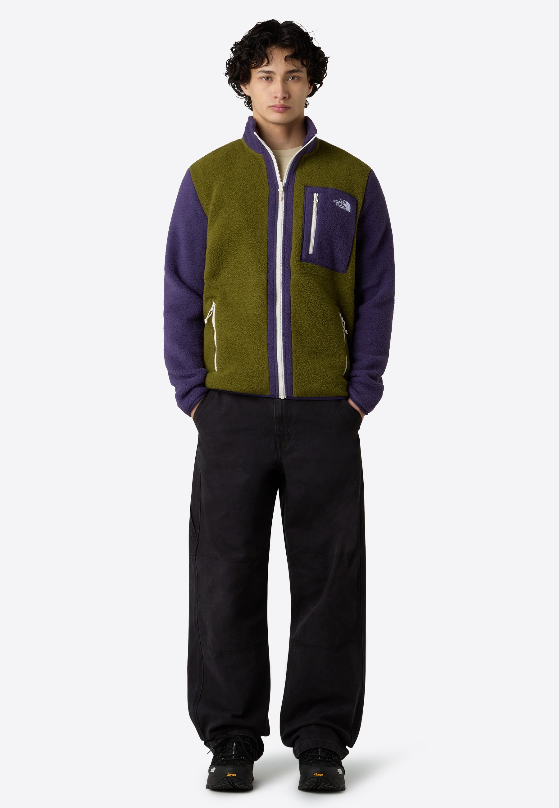 The North Face YUMIORI FULL ZIP - Giacca in pile - forest olive