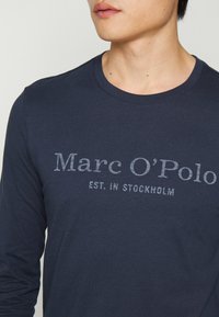 Marc O'Polo LONG SLEEVE CLASSIC - Camisola de manga comprida - total eclipse