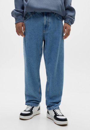Džíny Straight Fit - light-blue denim
