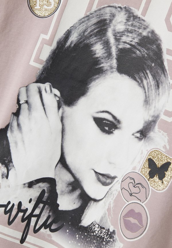 NKFDUSAN CICONS BOX SKY - Print T-shirt - burnished lilac2