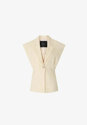 Pinko, FLOELLA GIACCA FRISOTTINO - Kratka jakna - white-c