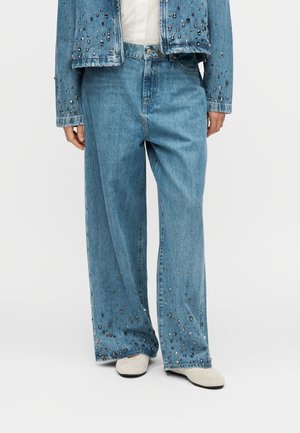 SLOUCHY WIDE TAILORLESS - Jean boyfriend - blu