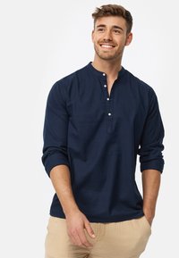 INDICODE JEANS - LANGARM WAYLON - Skjorter - navy Miniaturebillede 1