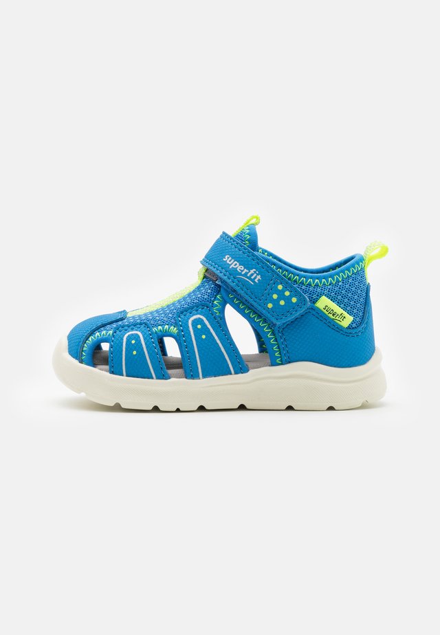 WAVE - Zapatos de bebé - blau/gelb