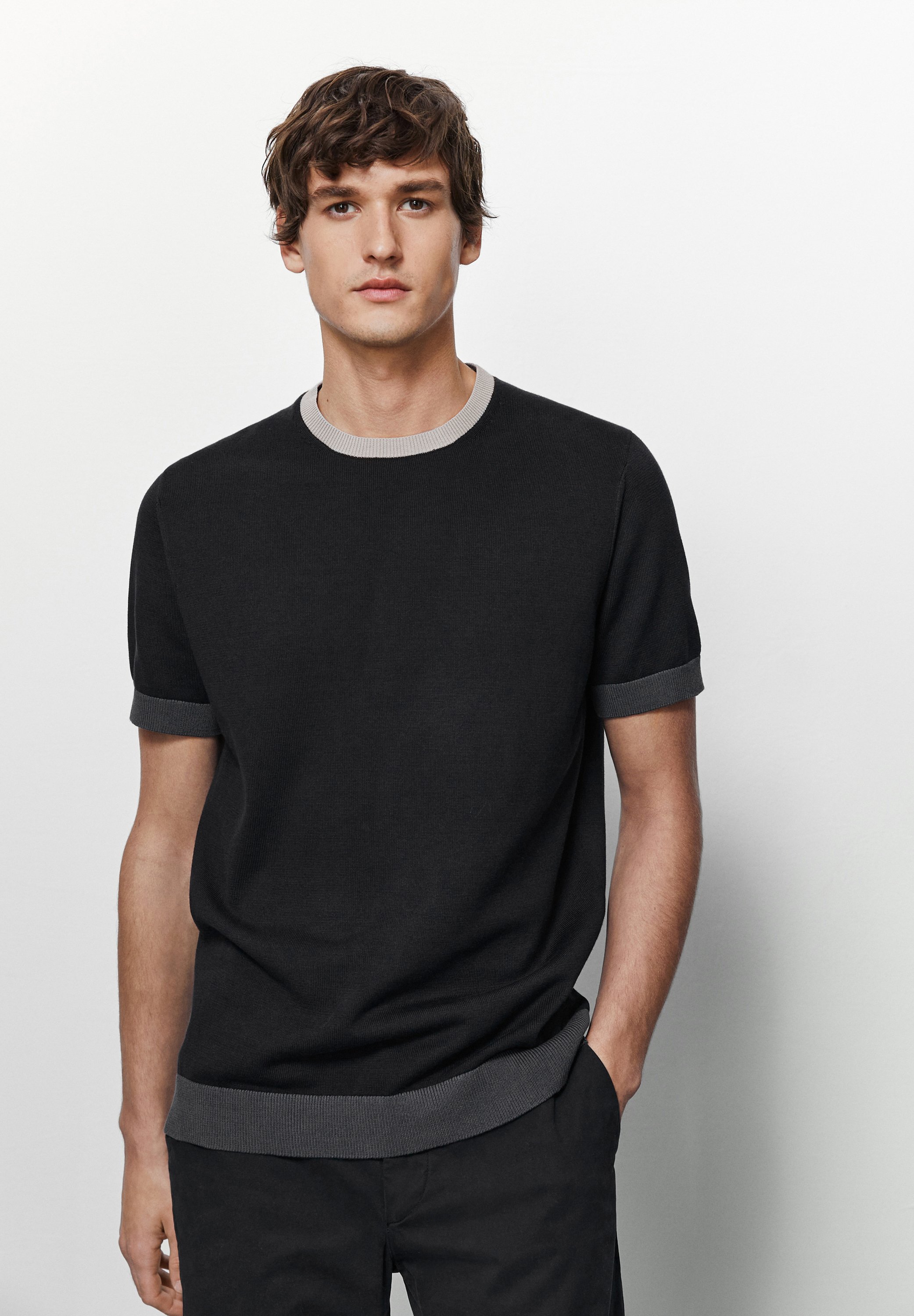 basic t shirt massimo dutti