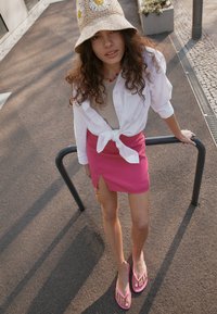 Havaianas SLIM - Sandálias em T - crystal rose