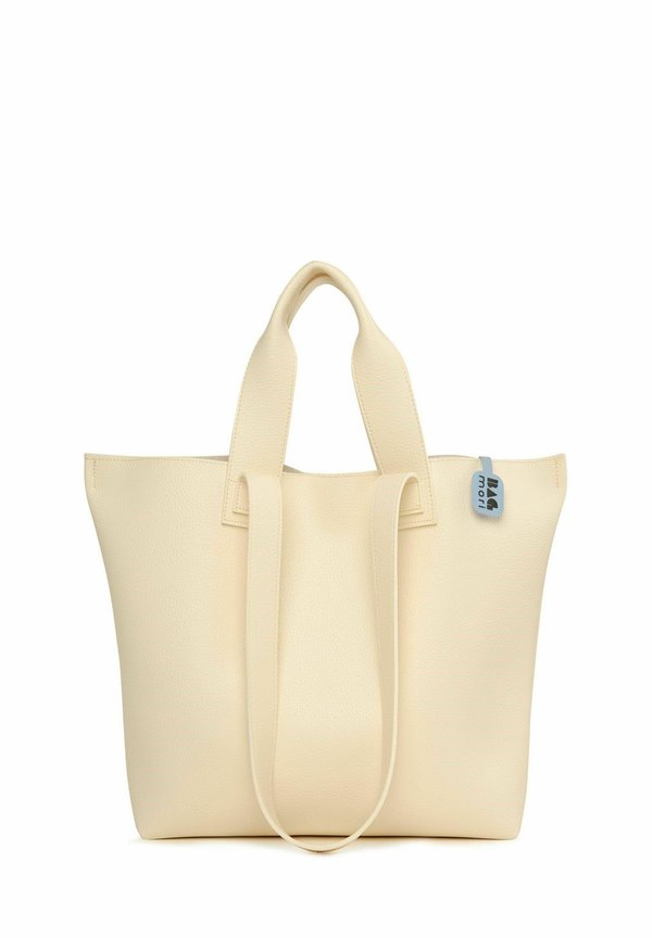 TOTE BAG WITH DOUBLE STRAP - Shopping Bag - cream