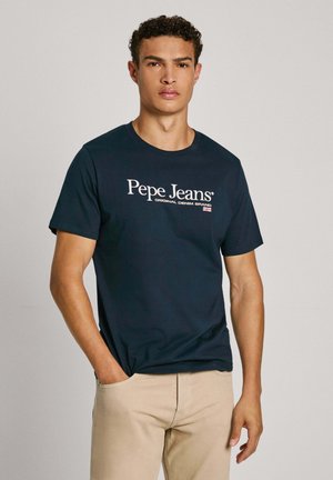 Pepe Jeans, ALBERT - Camiseta estampada - dulwich blue