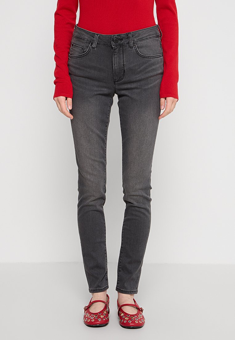 mustang Jeans Skinny Fit grijs