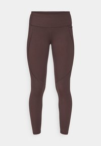 POWER 7/8 WORKOUT LEGGINGS - Leggings - sable brown