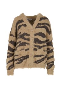 FLYNN V-NECK NOOS - Cardigan - aluminum