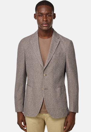 Boggi Milano MICRO STRUCTURED - Giacca - taupe
