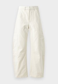 MARCELLE LOW SLUNG - Cargo trousers - almondette/medium light brown