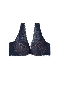 Unausgewählt, blau intense blue