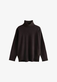 Unselected, chocolate brown