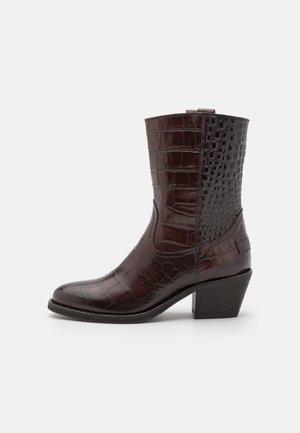 Cowboy- / Bikerstövletter - brown