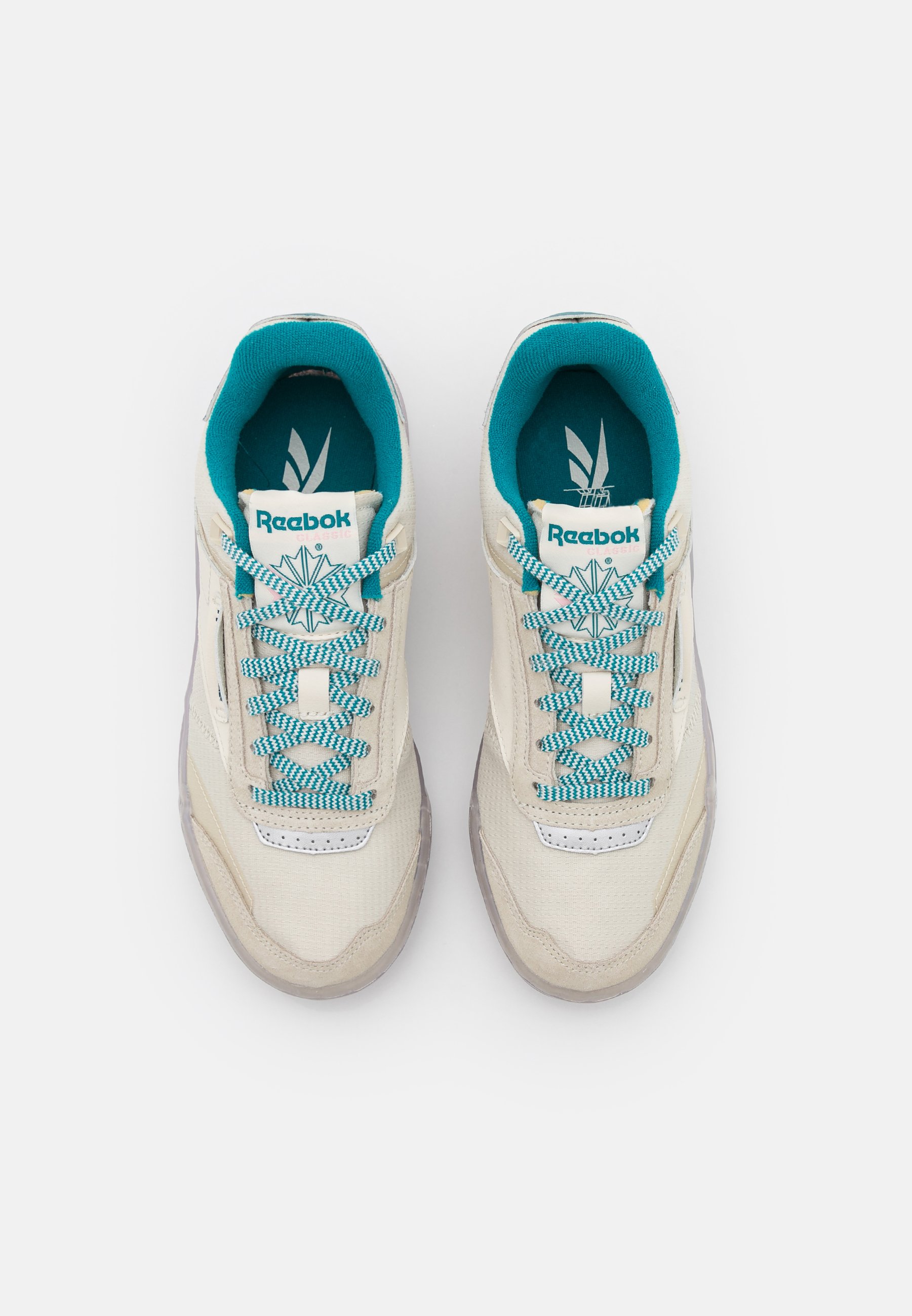 teal reebok classics