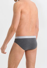Hanro ESSENTIALS PACK 2 - Slip - ruby coal melange
