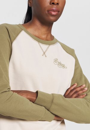 KEELER CREW - Sweatshirt - khaki