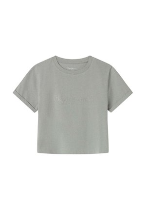 T-shirt imprimé - light greystone grey