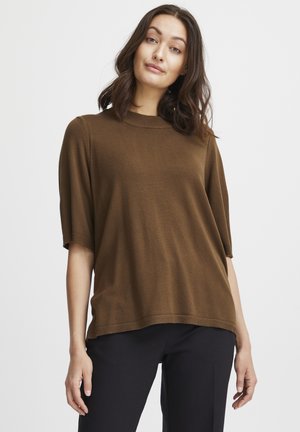 Fransa FRBLUME PU 14 - Basic T-shirt - carafe