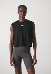 Björn Borg CROPPED TANK - Navadna majica - black beauty