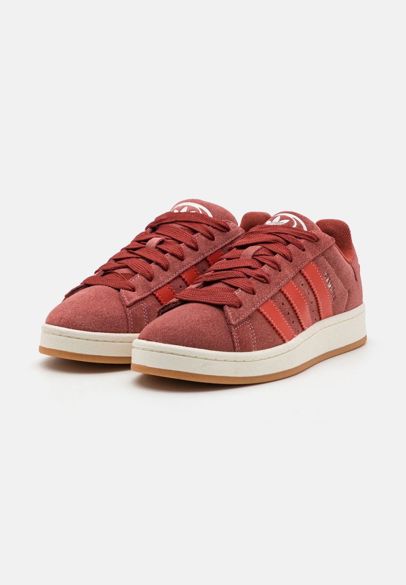 adidas Originals CAMPUS 00S - Trainers - preloved ruby/preloved red/off  white/dark red - Zalando.ie