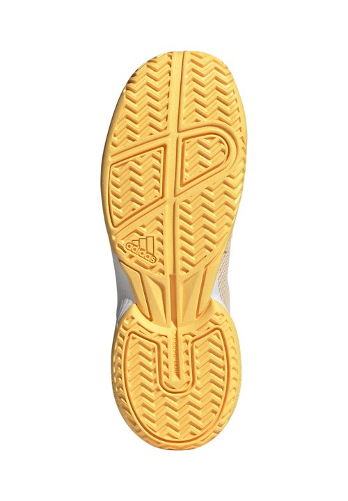 adidas COURTFLASH TENNIS - Multicourt tennis shoes - crystal sand/core black/blue burst — photo 4