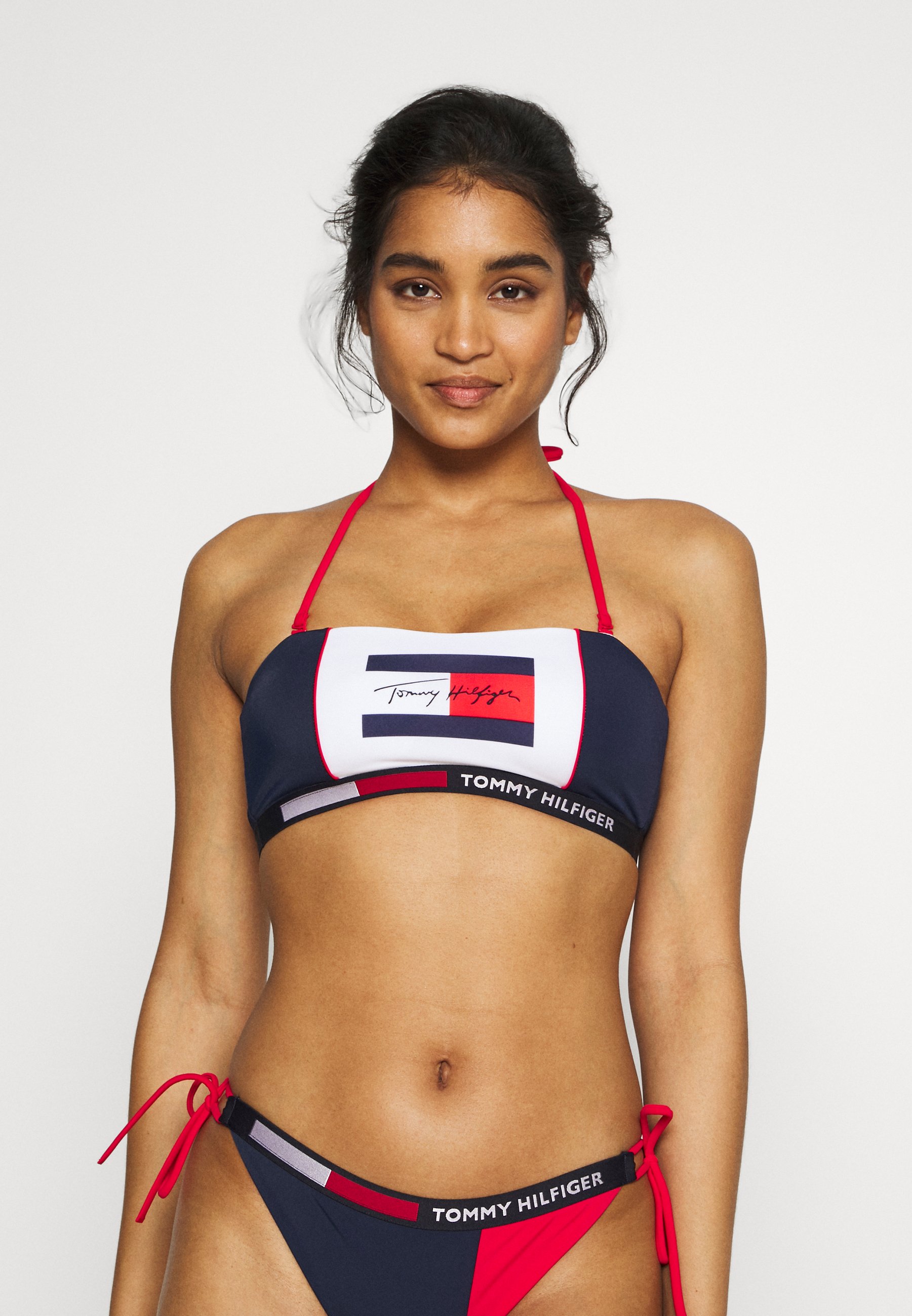 bandeau bikini tommy hilfiger