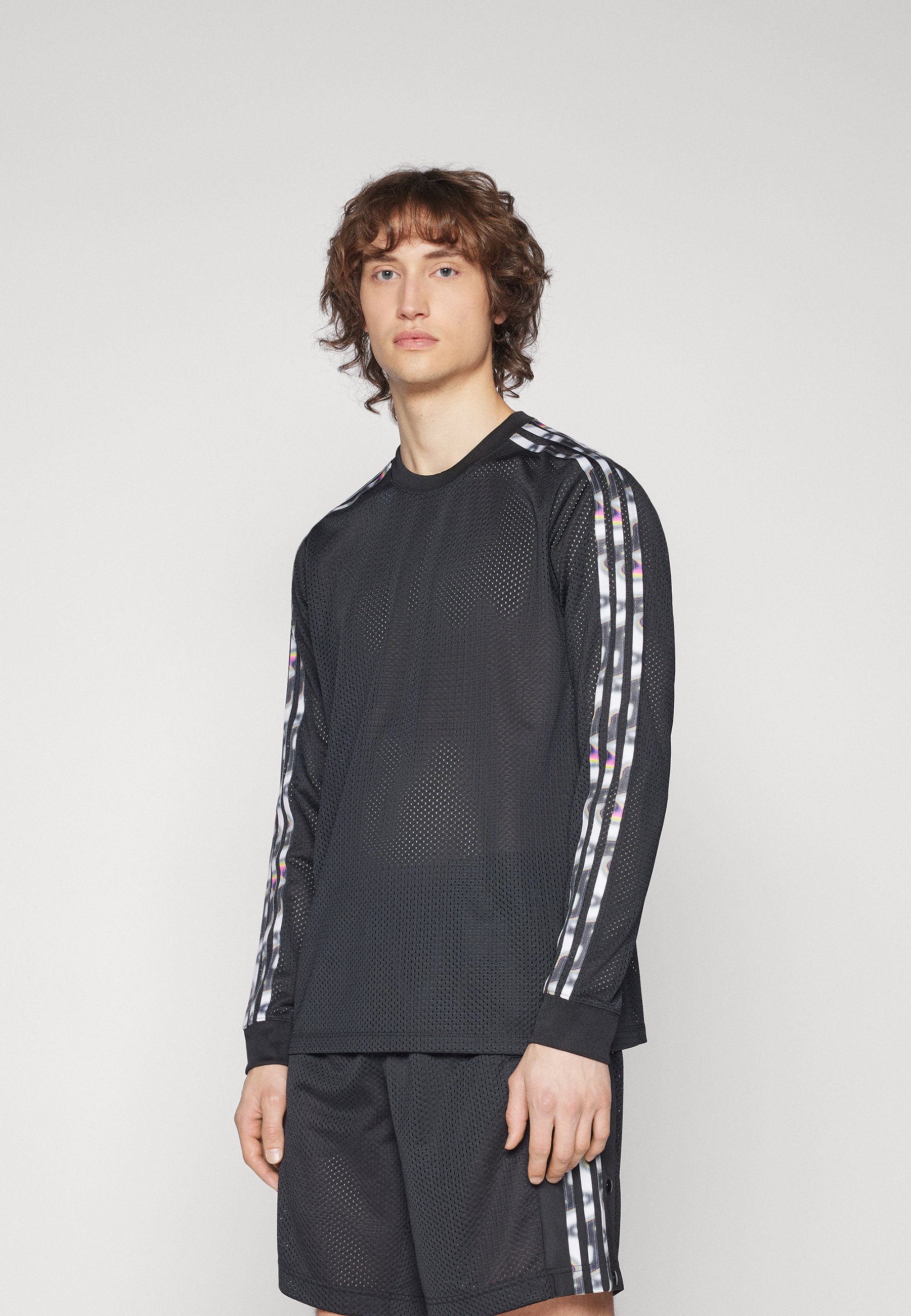 adidas Originals PRIDE MESH 3-STRIPES LONG SLEEVE - Long sleeved 