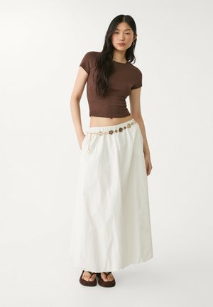 WITH ROUND PLATES  - Ceinture - yellow