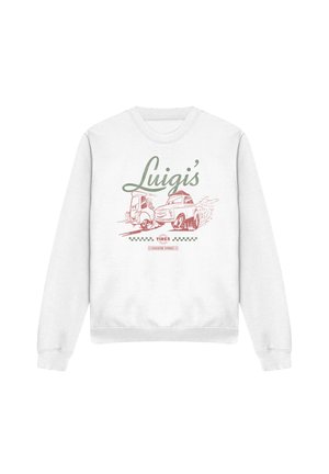 Disney, CARS LUIGI'S TYRE SHOP TRANSFER - Sweatshirt - white