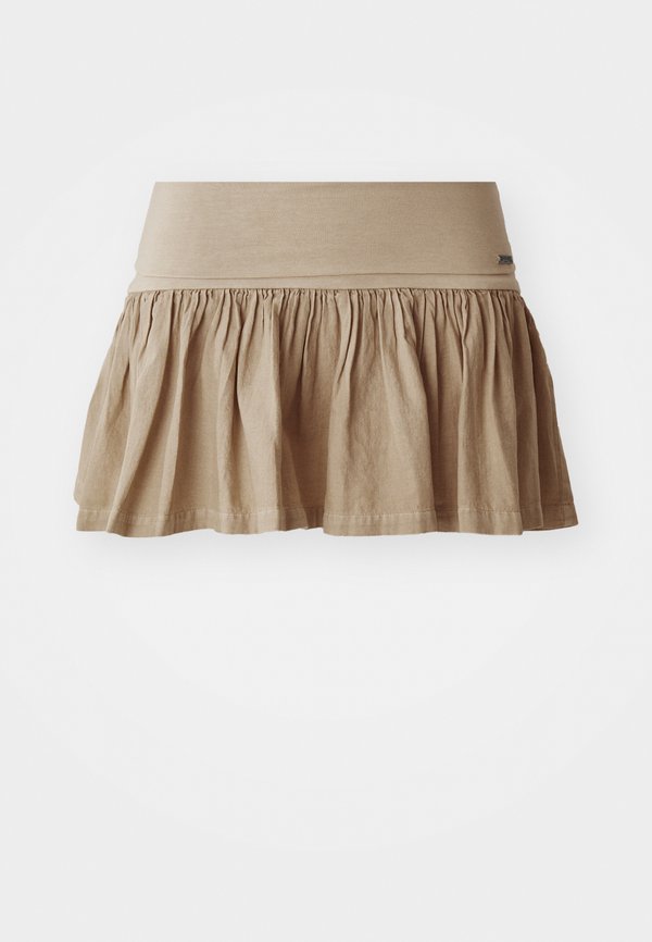 BYRDIE CHINO SKORT - Mini skirt - tan2