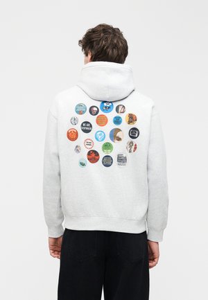 HUF, OLYMPIA HOODIE UNISEX - Hættetrøje - heather grey