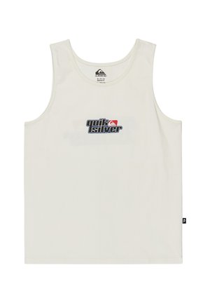 Quiksilver ERA MIX BACK PRINT - Top - snow white